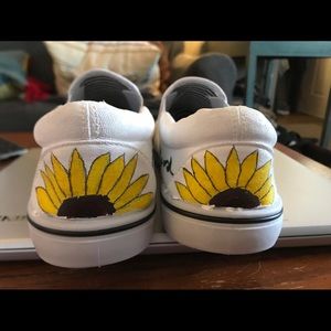 Sunflower canvas shoes